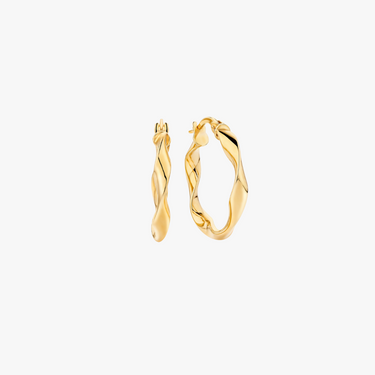 Aurora Twist Hoops