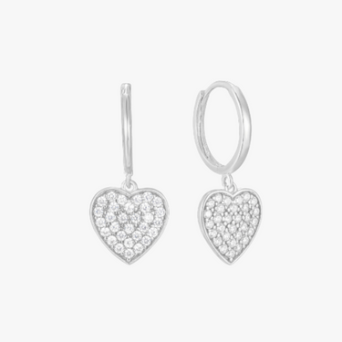 Coeur Pavé Hoops