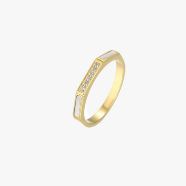 Drievoudige schelpring
