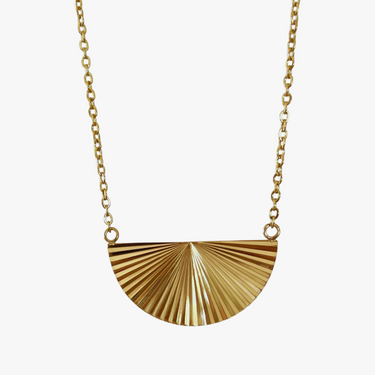 Stella Sunrise Halve Cirkel Ketting