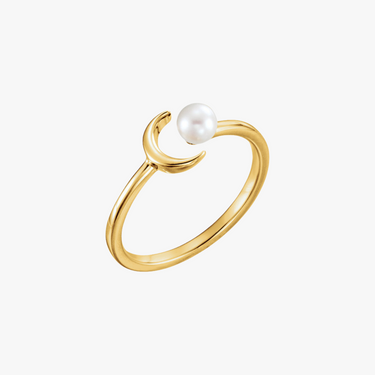 Ether Maan Halve Maan Ring