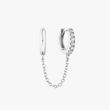 Lyra Chain Huggies