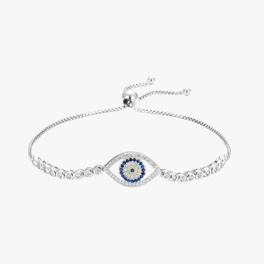 Evil Eye Sterling Bracelet