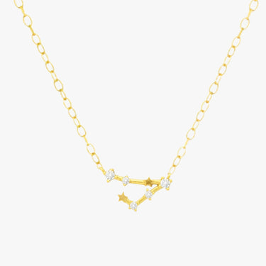 Minimale sterrenbeeld ketting