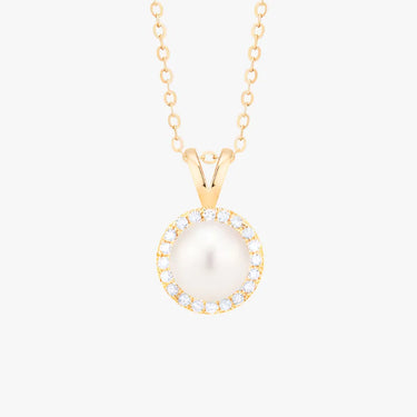 Marina Pearl Halo-ketting