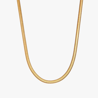 Eva Herringbone Chain Necklace