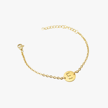 Minimalistische armband met initialen